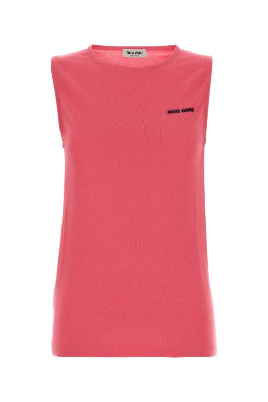 25FW 미우미우 스웨터 MMV314SOOO17I7 F0AEJ PINK