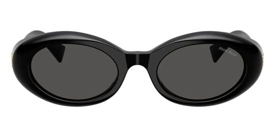  미우미우 선글라스 0MU B09S 16K08Z 52 Miu Miu BLACK - MIU MIU