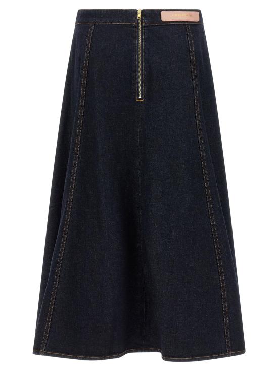 26FW 알베르타 페레티 롱 스커트 AL337372BM BLUE - ALBERTA FERRETTI