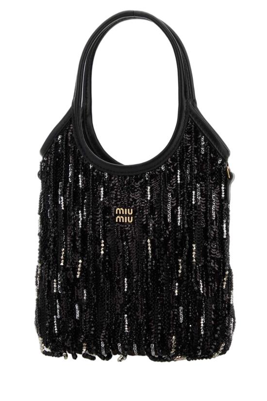 26SS 미우미우 숄더백 5BA281VOWR2IGM F0002 BLACK - MIU MIU