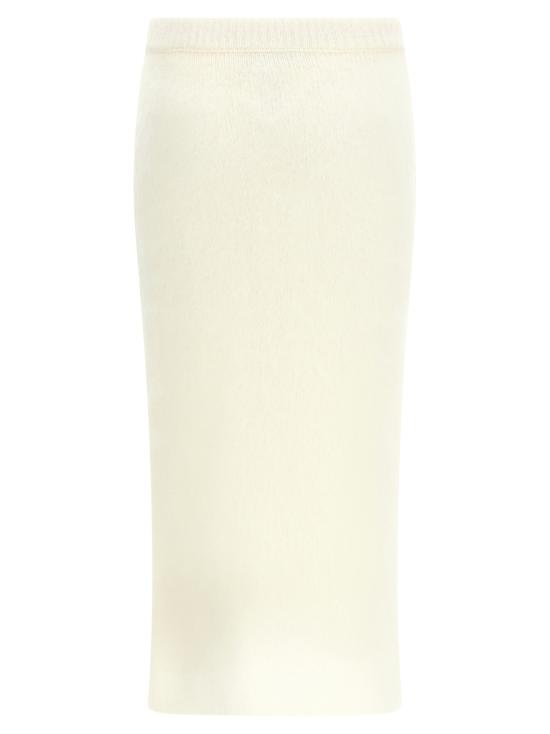 25FW 알레산드라리치 롱 스커트 AL317853BM WHITE - ALESSANDRA RICH