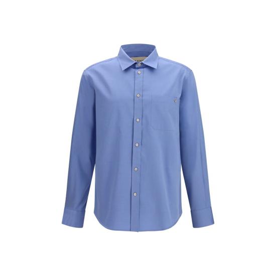 26SS 발렌티노 가라바니 긴팔 셔츠 VA8V0ABB84BH20DXBB BLUE