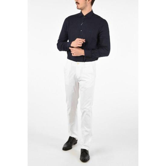 꼬르넬리아니 스트레이트 팬츠 CO1256PA WHITE - CORNELIANI