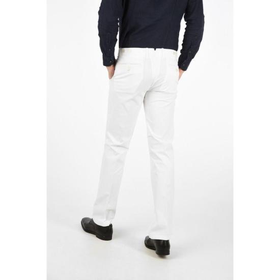  꼬르넬리아니 스트레이트 팬츠 CO1256PA WHITE - CORNELIANI