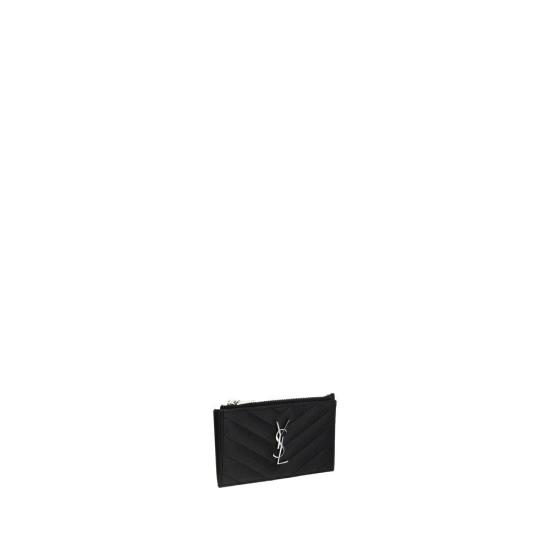 26FW 생로랑 지갑 SA607915BOW021000BB BLACK - SAINT LAURENT