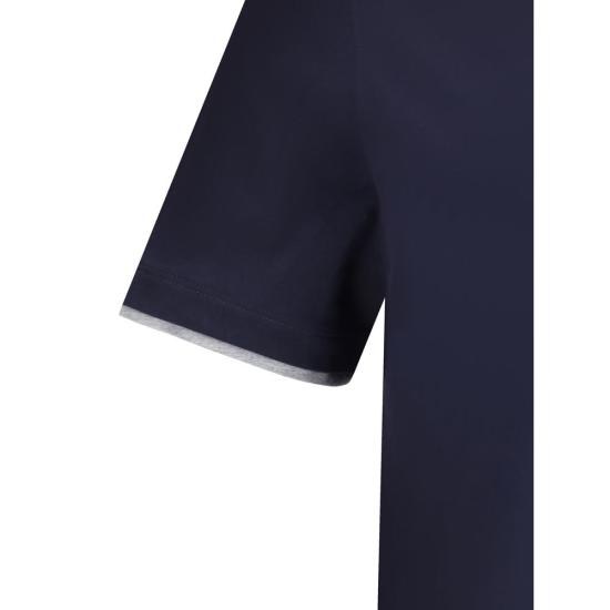 26FW 브루넬로 쿠치넬리 탑 BRM0B137427CD325BB NAVY - BRUNELLO CUCINELLI