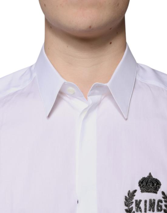  돌체앤가바나 긴팔 셔츠 TSH87331 WHITE - DOLCE & GABBANA