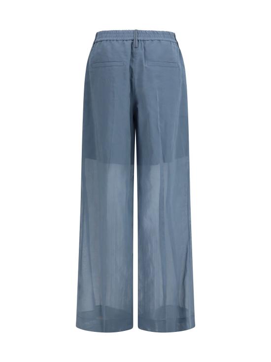 26SS 브루넬로 쿠치넬리 수트 팬츠 M0F91P9174 C9704 BLUE - BRUNELLO CUCINELLI