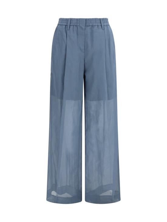 26SS 브루넬로 쿠치넬리 수트 팬츠 M0F91P9174 C9704 BLUE
