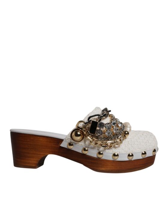  돌체앤가바나 뮬/슬리퍼 LA12502 WHITE - DOLCE & GABBANA