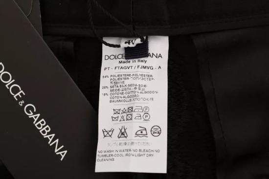  돌체앤가바나 스트레이트 팬츠 BYX1133 BLACK - DOLCE & GABBANA