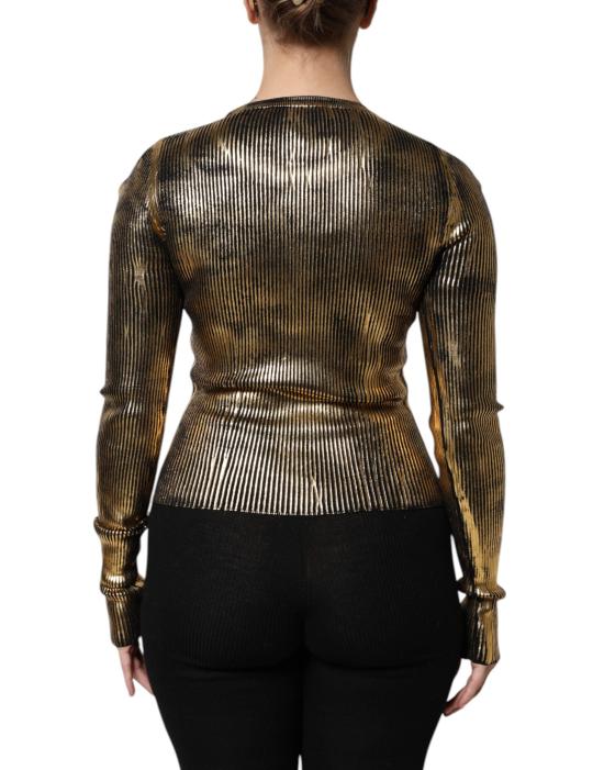  돌체앤가바나 긴팔 티셔츠 THS90396 GOLD - DOLCE & GABBANA