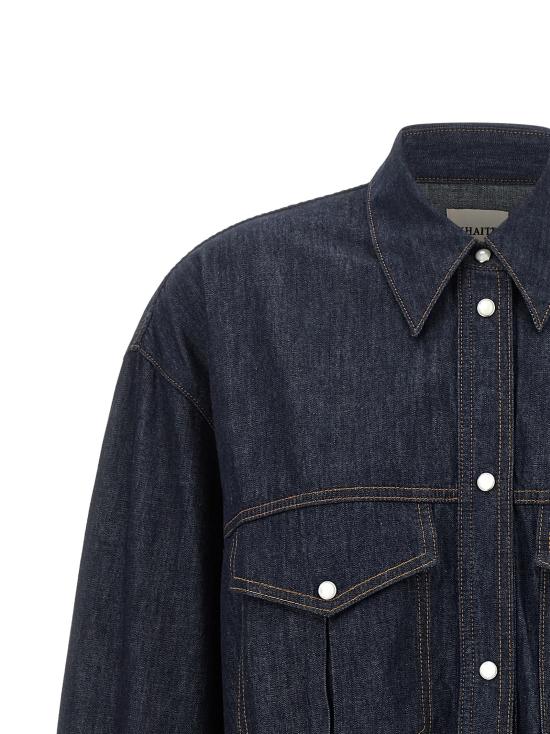 26FW 케이트 데님 셔츠 KH339257BM NAVY - KHAITE