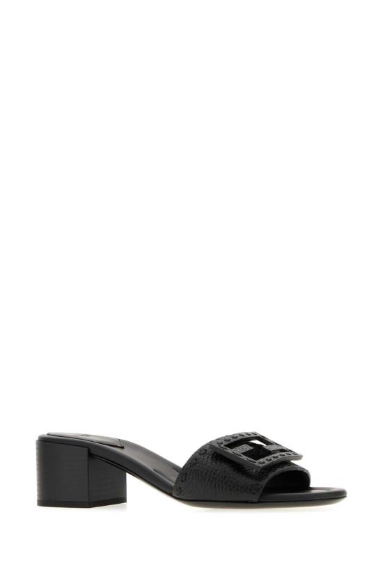 26FW 펜디 뮬/슬리퍼 8R8862AQY2 F0QA1 BLACK - FENDI