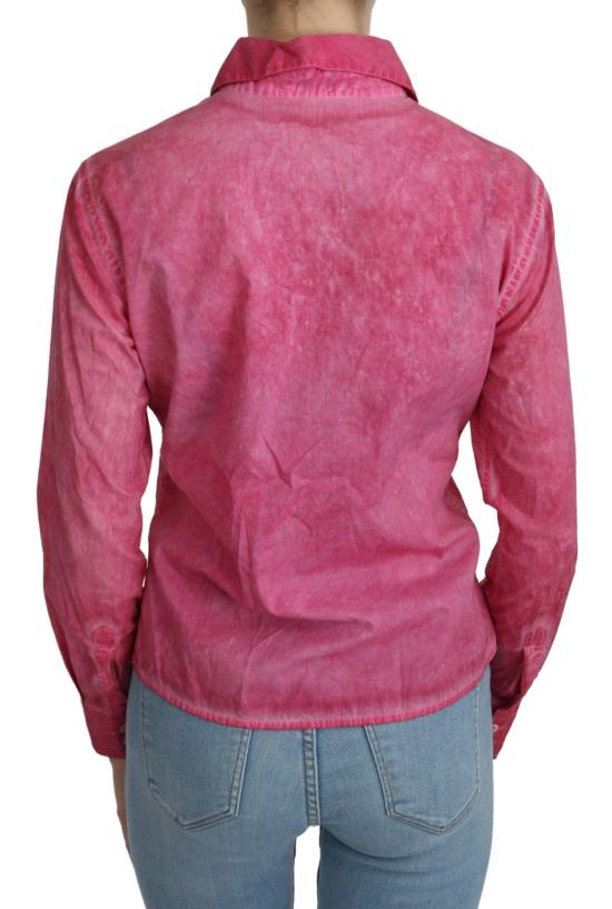  에르마노 설비노 블라우스 TSH4881 PINK - ERMANNO SCERVINO