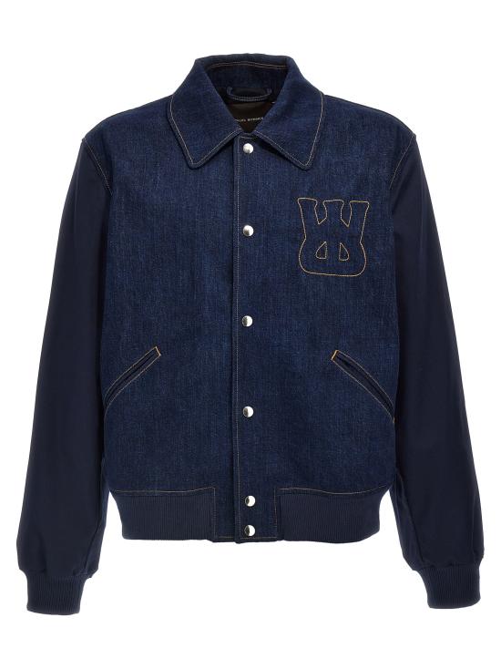  웨일즈보너 데님 자켓 WA304224BM NAVY