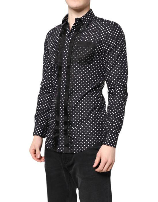  돌체앤가바나 긴팔 셔츠 TSH87753 BLACK - DOLCE & GABBANA