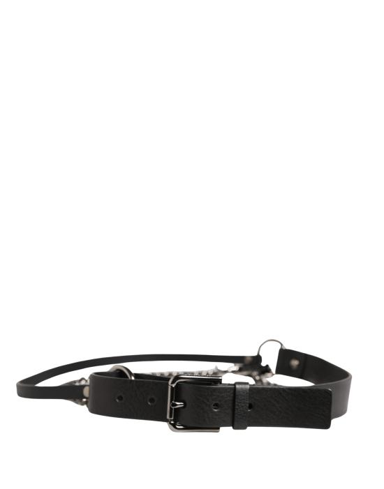  돌체앤가바나 가죽 벨트 BEL9711 BLACK - DOLCE & GABBANA