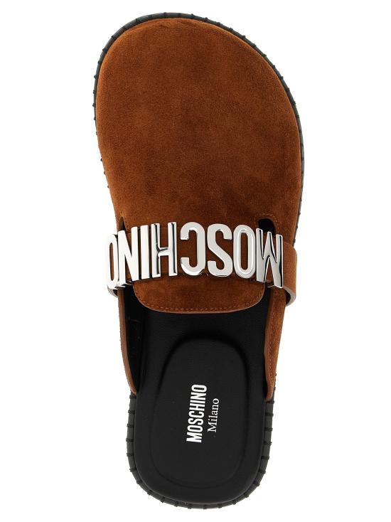 26SS 모스키노 뮬/슬리퍼 MO329910BM BROWN - MOSCHINO