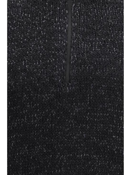26SS 라미나르 집업 니트 ML00004UL72134 9300 BLACK - LAMINAR