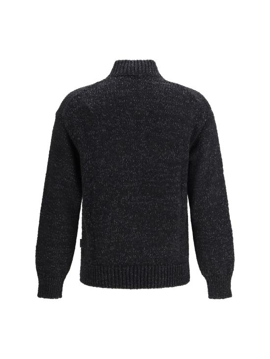 26SS 라미나르 집업 니트 ML00004UL72134 9300 BLACK - LAMINAR