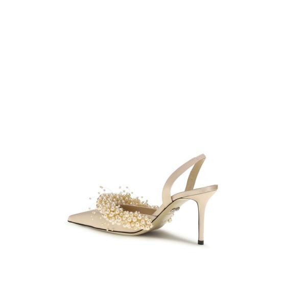 26SS 마흐앤마흐 힐/펌프스 MASS26S100385CRPLGDGOLDENBB BEIGE - MACH&MACH