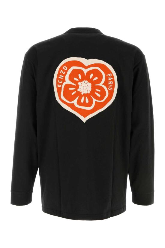  겐조 Boke Heart 릴렉스 롱슬리브 FG55TL3034SY 99J BLACK - KENZO