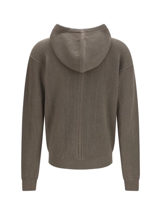26SS 릭 오웬스 후드 티셔츠 RU01F2614 34 GRAY - RICK OWENS