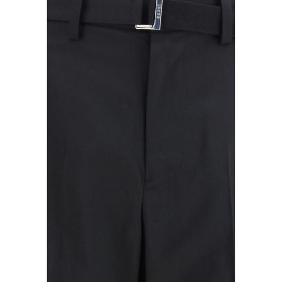 26FW 사카이 스트레이트 팬츠 SA2604030M001BB BLACK - SACAI