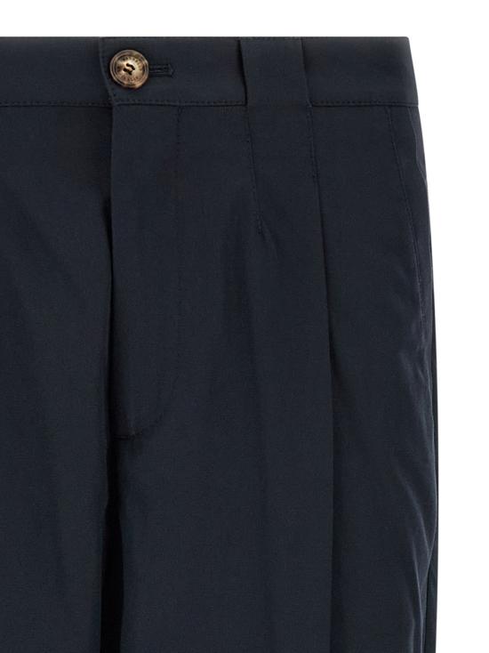 26SS 브루넬로 쿠치넬리 치노 팬츠 BR332372BM NAVY - BRUNELLO CUCINELLI