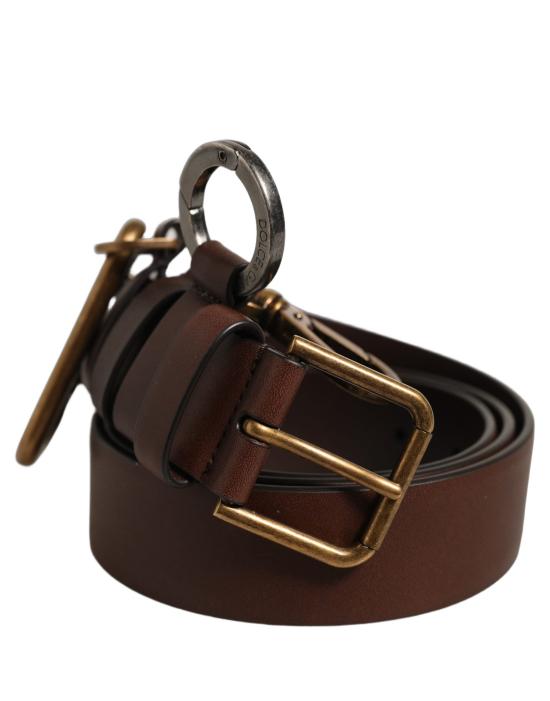  돌체앤가바나 가죽 벨트 BEL9764 BROWN - DOLCE & GABBANA