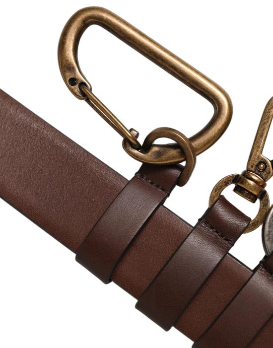  돌체앤가바나 가죽 벨트 BEL9764 BROWN - DOLCE & GABBANA