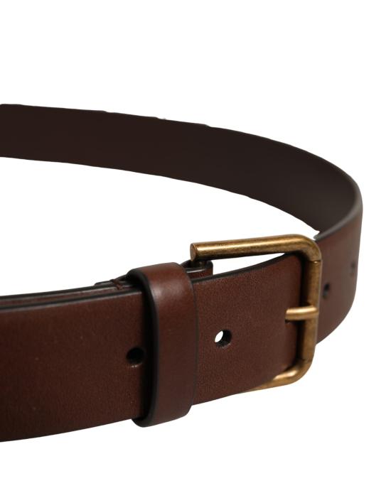  돌체앤가바나 가죽 벨트 BEL9764 BROWN - DOLCE & GABBANA