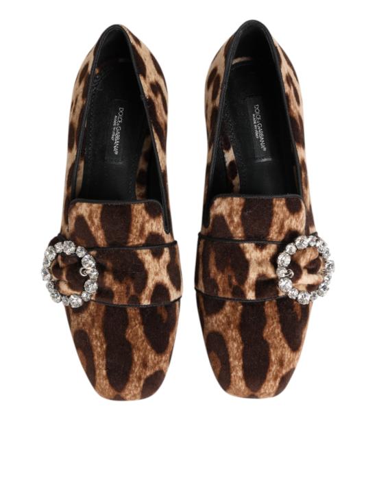  돌체앤가바나 플랫 슈즈 LA12878 BROWN - DOLCE & GABBANA