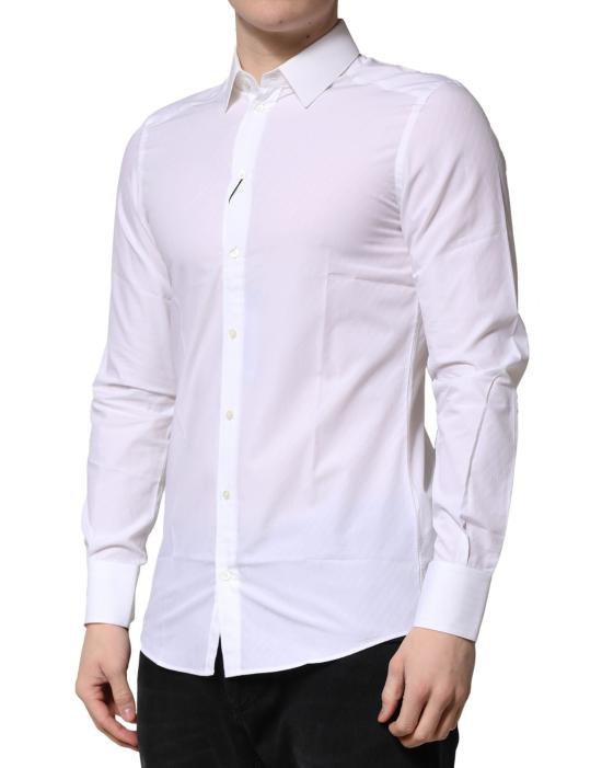  돌체앤가바나 긴팔 셔츠 TSH906723 WHITE - DOLCE & GABBANA