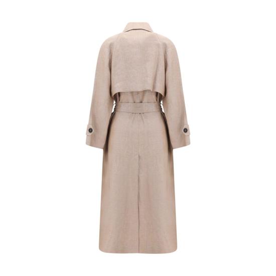 26SS 브루넬로 쿠치넬리 트렌치 코트 BRMH5269873C920BB BEIGE - BRUNELLO CUCINELLI