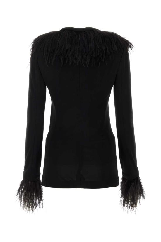 알베르타 페레티 자켓 A05216621 0555 BLACK - ALBERTA FERRETTI
