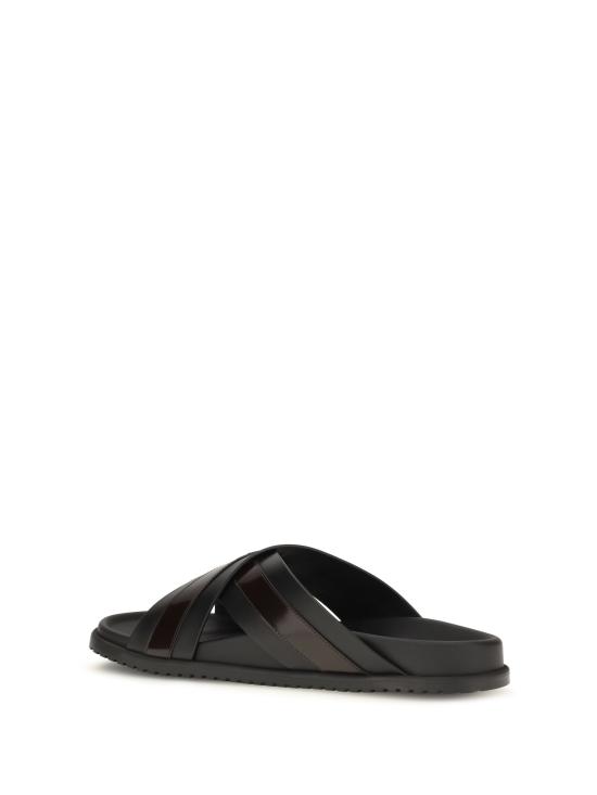  돌체앤가바나 샌들 A80624A0765 8S203 NERO CACAO - DOLCE & GABBANA
