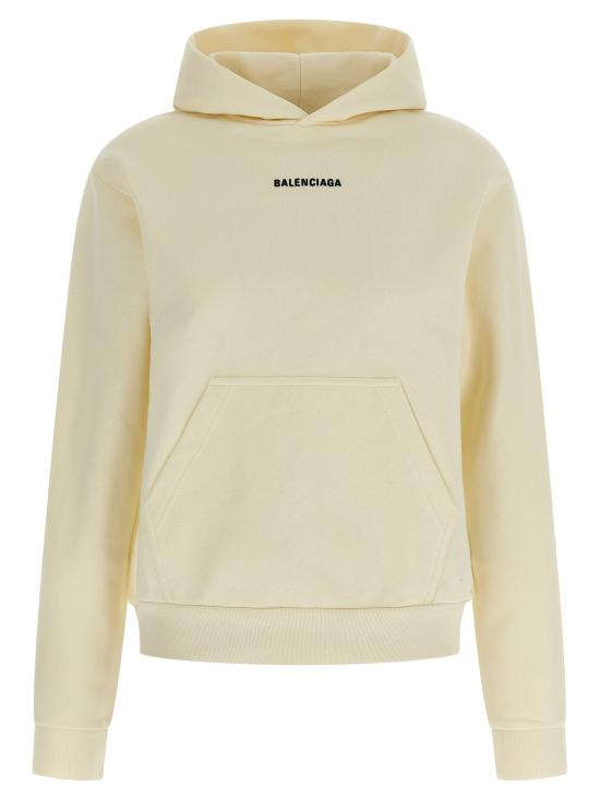 26SS 발렌시아가 후드 티셔츠 BA334030BM BEIGE