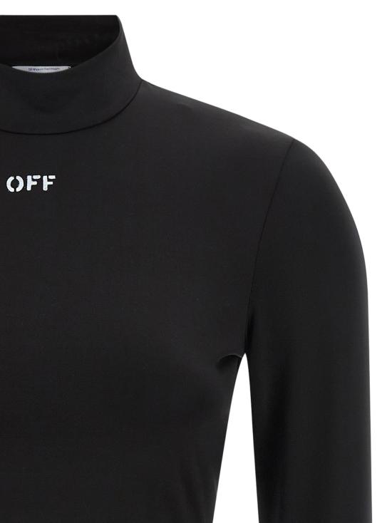 26FW 오프화이트 긴팔 티셔츠 OF337361BM BLACK - OFF WHITE