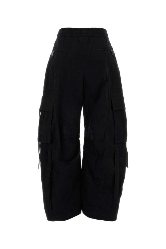 25FW 돌체앤가바나 스트레이트 팬츠 FTDEHTHUMS8 N0000 BLACK - DOLCE & GABBANA