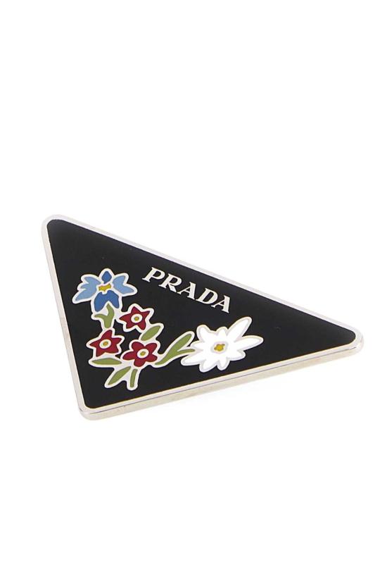26SS 프라다 브로치 1IS1142BA6 F0118 BLACK - PRADA