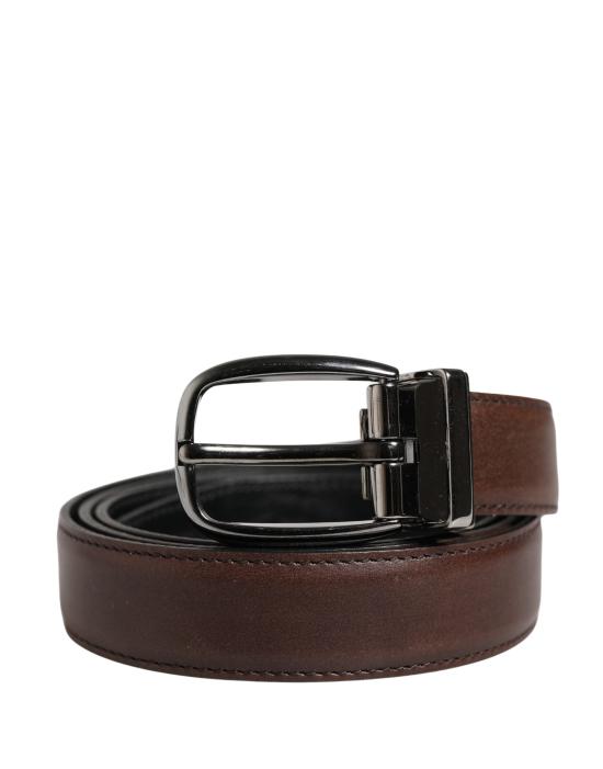  돌체앤가바나 가죽 벨트 BEL9169 BROWN