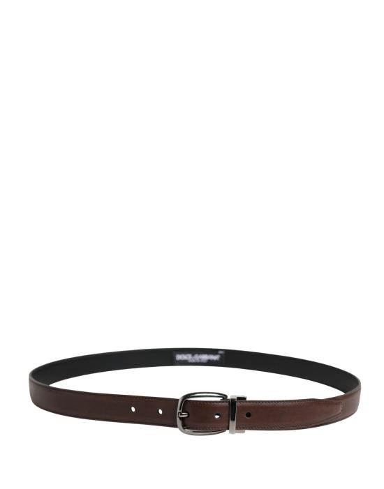  돌체앤가바나 가죽 벨트 BEL9169 BROWN - DOLCE & GABBANA