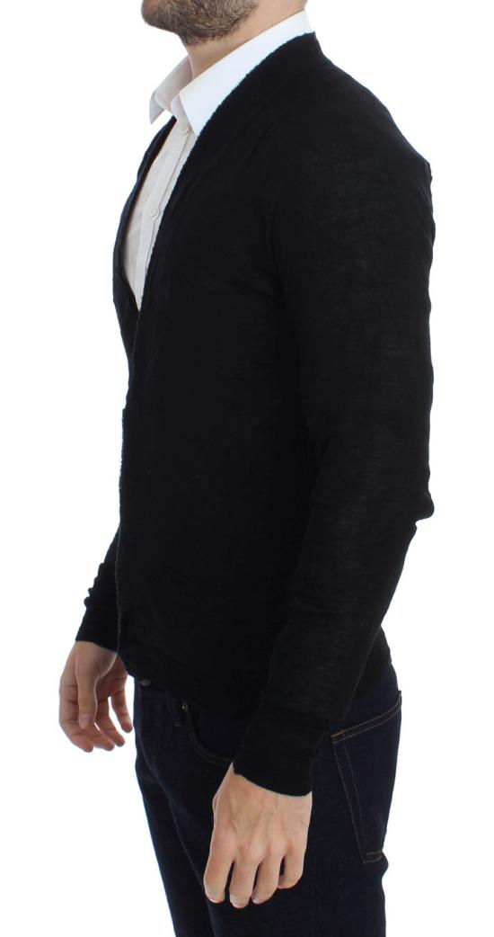  커스텀네셔널 가디건 SIG17806 BLACK - COSTUME NATIONAL