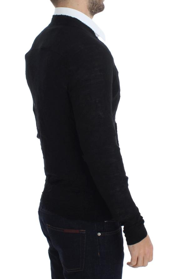  커스텀네셔널 가디건 SIG17806 BLACK - COSTUME NATIONAL