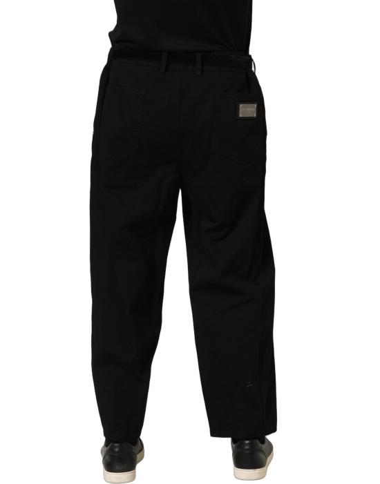  돌체앤가바나 스트레이트 팬츠 PAN77646 BLACK - DOLCE & GABBANA