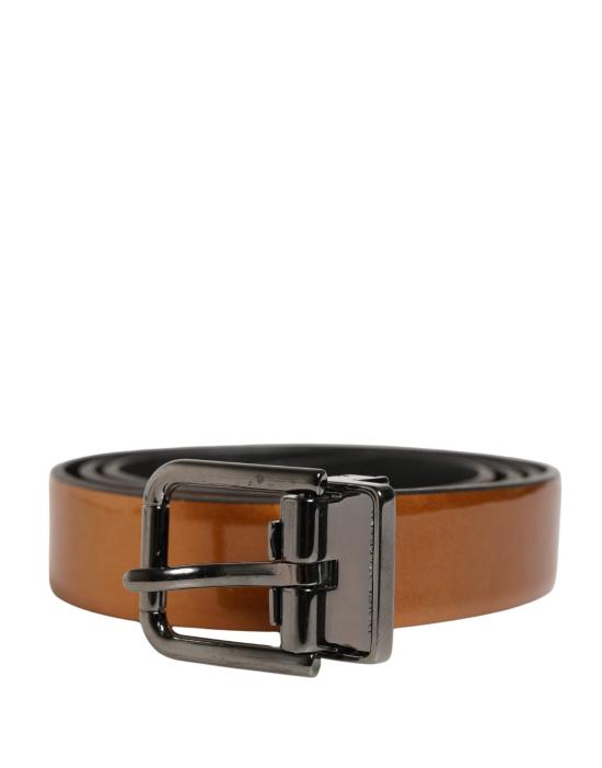  돌체앤가바나 가죽 벨트 BEL9503 BROWN