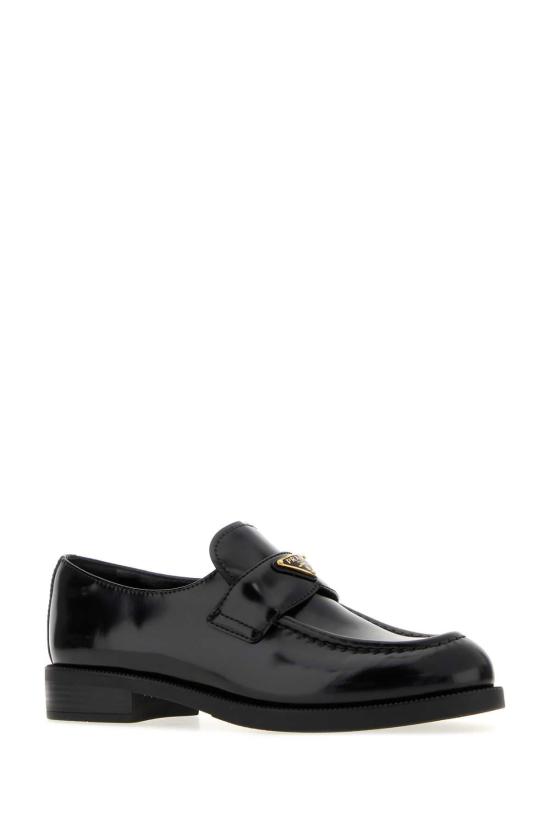 26FW 프라다 스웨이드 로퍼 스웨이드 로퍼 1D329NFDX25055 F0002 BLACK - PRADA