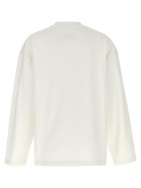  질샌더 긴팔 티셔츠 JI298072BM WHITE - JIL SANDER